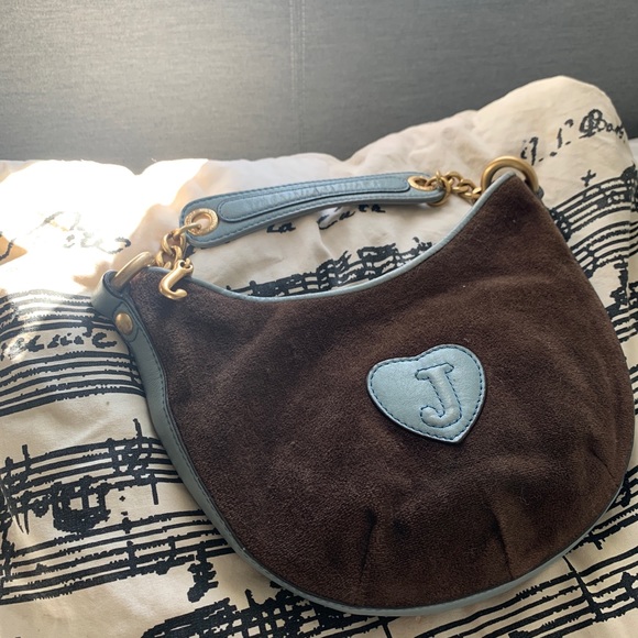 Vintage Juicy Couture Daydreamer Velour Velvet Shoulder Bag - Picture 6 of 7